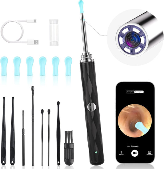 (🔥Last Day Promotion- SAVE 60% OFF)1080P Ear Wax Removal Camera